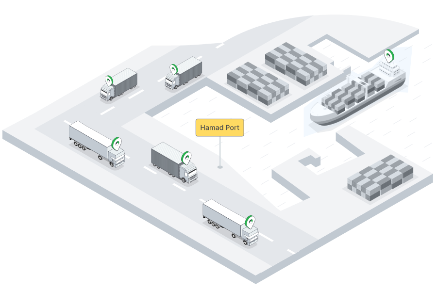 GPS fleet tracking in Qatar