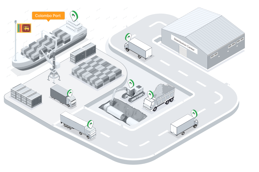 GPS fleet tracking in Sri Lanka