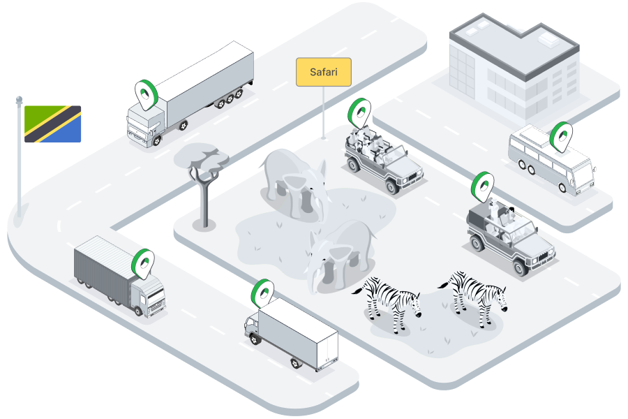 GPS fleet tracking in Tanzania