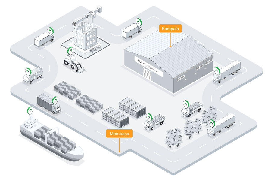 GPS fleet tracking in Uganda