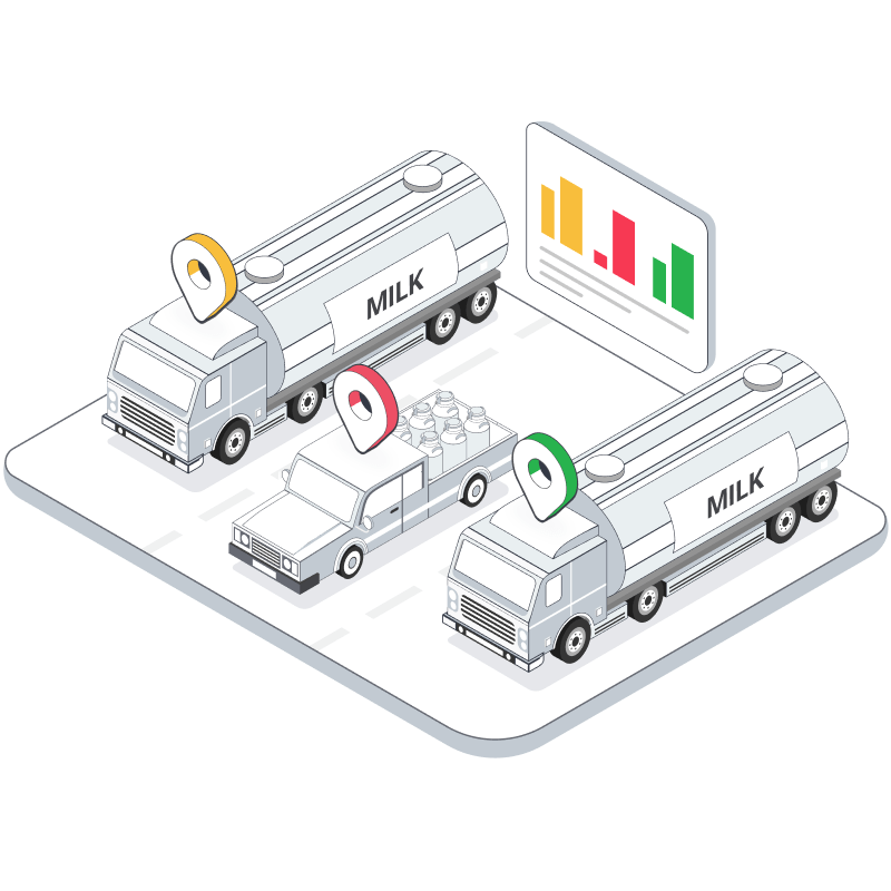 Tracksha for Dairy & Milk Distribution